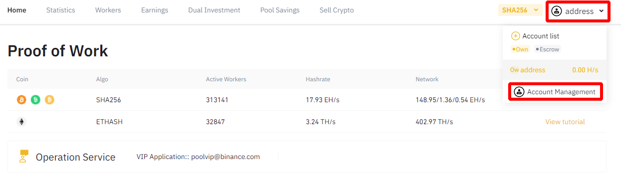 phoenixminer binance pool